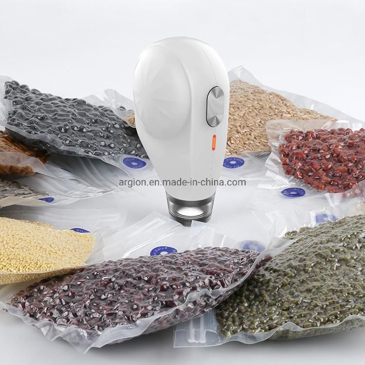 Reusable Vacuum Zipper Bag with Air Valve for Food Storage