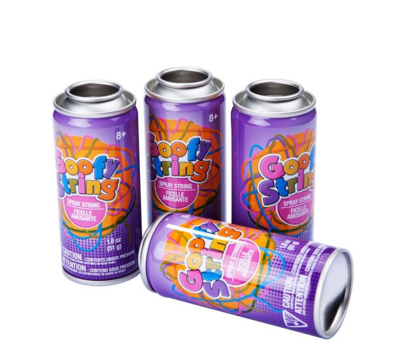 Exquisite Tinplate Aerosol Can for Cosmetics Packaging Sunblock Moisturizing Spray