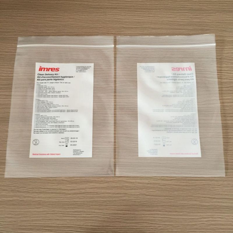 Wholesale Custom Printed Zip Lock Reclosable Clear Zipper Plastic Bag