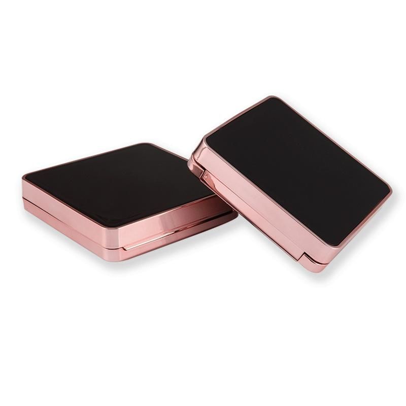 Luxury Bb Air Cushion Case Square Rose Gold Air Cushion Foundation Case Cushion Foundation Packaging Case Bb Cream Container