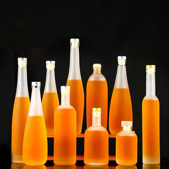 350ml 750ml 1000ml Fruit Juice Ice Wine Beverage Galss Bottle