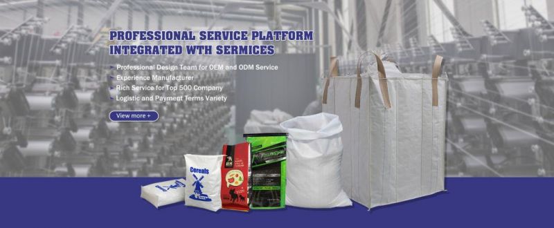 Small Bulk Bags Open Top Flat Bottom Asbestos Bags