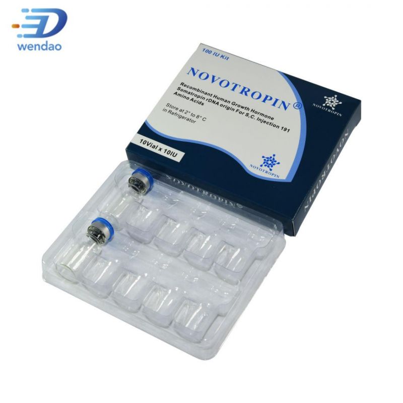 Somatropin Growth Hormone Plastic Tray 2ml Vial HGH Packaging Boxes and Inner Tray