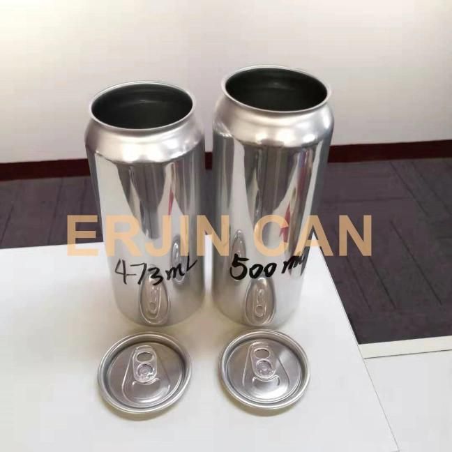 Erjin Aluminum Beer Beverage Cans 473 Ml 16 Oz