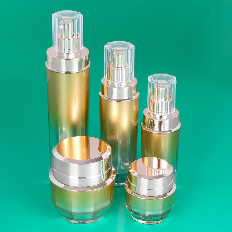 Wholesale Packaging 30ml 50ml 100ml Plastic Cream Bottle Acrylic Cosmetic Jars for Cosmetic Packaging