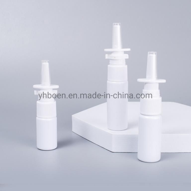 10ml 20ml 30ml Plastic Nasal Spray Bottle Medicinal Packaging