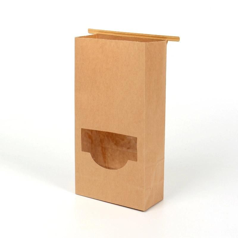 Kraft Paper Box Bag with Tin Tie