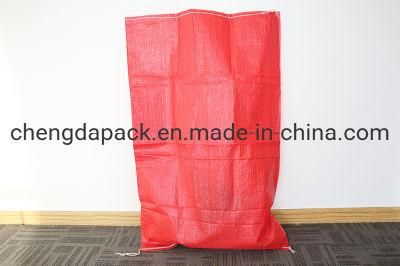 Factory Customization 25kg 50kg PP Woven Sack Raffia Sacos Packaging Bags for Corn Flour Rice Grain Feed