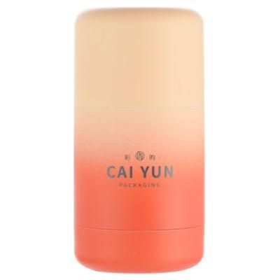 Hot Sale Gradient Color Multicolor OEM/ODM Spot Supply Deodorant Container