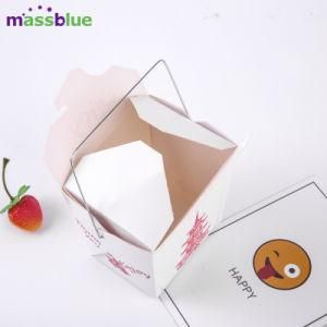 Glossy Food Grade Paper Cardboard Noodle Box Noodle Food Packaging