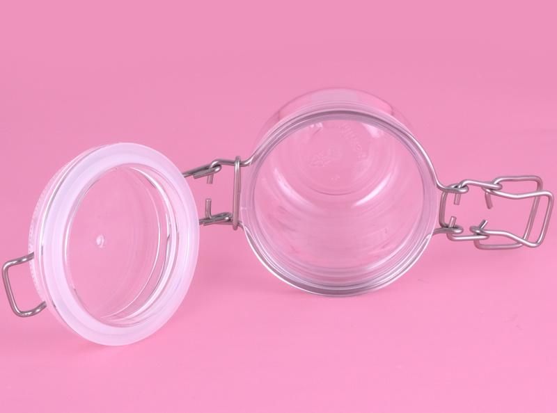 180g 200g 280g Empty Clear Transparent Plastic Jar for Food and Cosmetic Mask