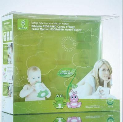 Plastic PP Printing Folding Packaging Box for Feeding Bottle Packaging