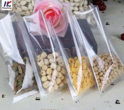 Food Grade Transparent Vacuum Packing 3 Side Seal Bags