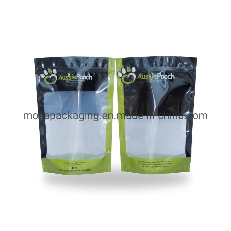 Eco-Friendly Recyclable Customized Printed Zipper Top Stand up Pouch Plastic Aluminum Foil Valve Coffee Packaging Bag