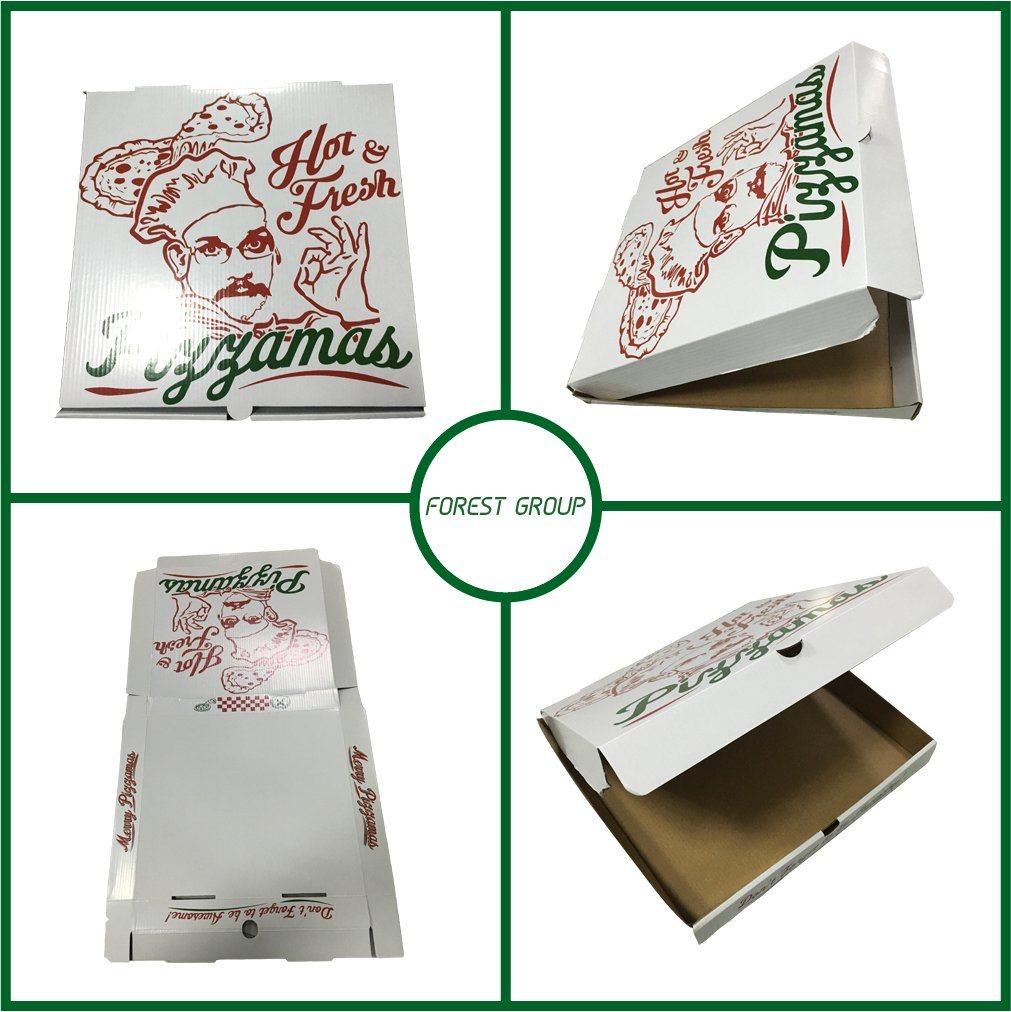 Cheap Custom Print Food Grade Corrugated Pizza Box