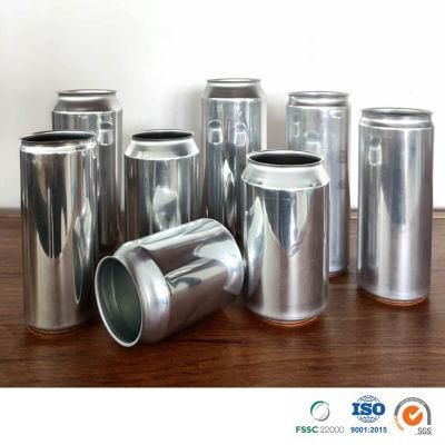 Customized Printed Empty Tea Epoxy or Bpani Lining Sleek 330ml Aluminum Can
