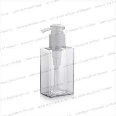 Winpack Eco Friendly Transparent Plastic Lotion Bottle 100ml 150ml 300ml for Cosmetic Packing