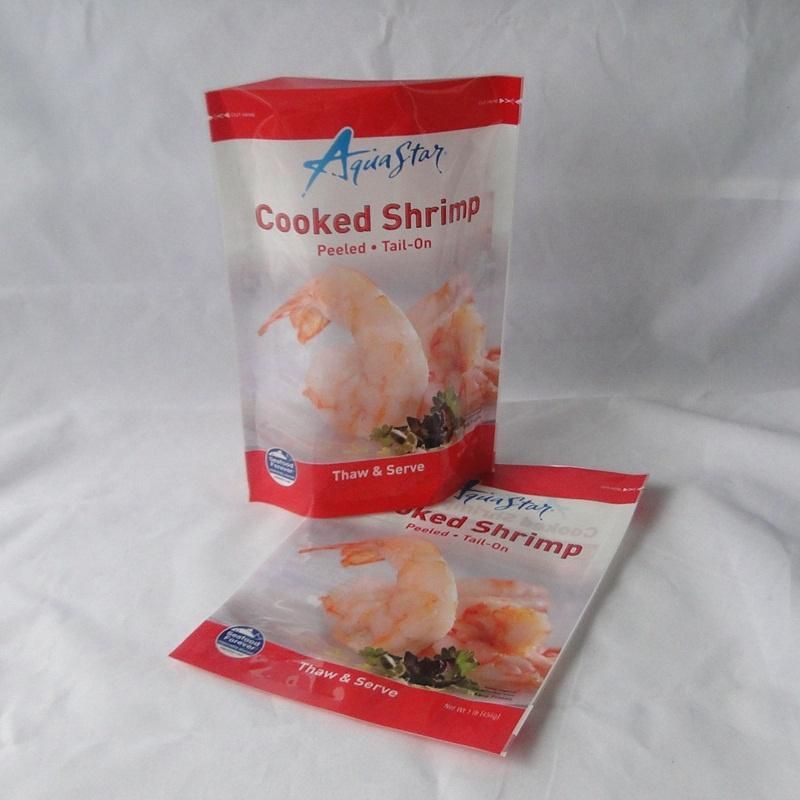 Printing Zipper Top Standing Food Packing Bag