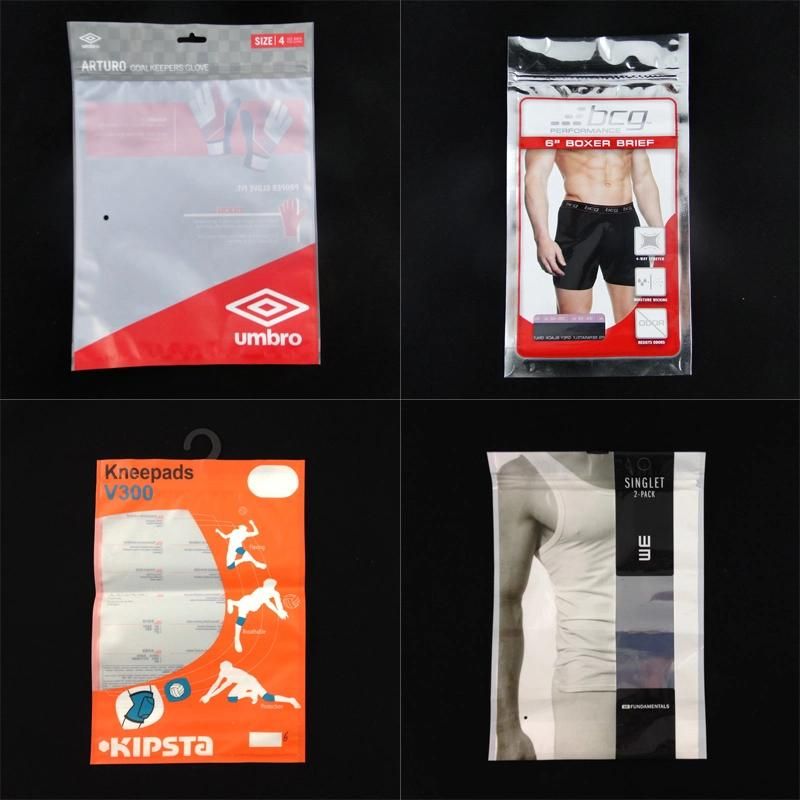 Aluminum Foil Ziplock Packaging Bag for Man Underware