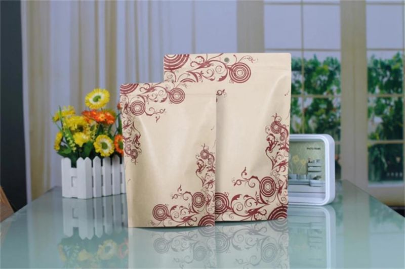 Printed Kraftpaper Bag with Zipper