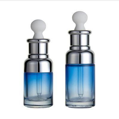 20ml, 30ml, 50ml Essential Oil Bottle Glass Dropper Bottle with Aluminum Cover on The Shoulder