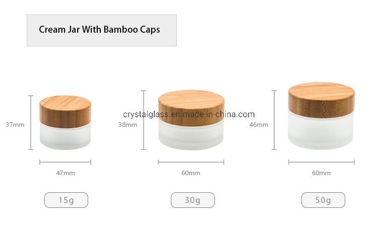 Hand Lotion and Face Lotion Bottle with Bamboo Cover