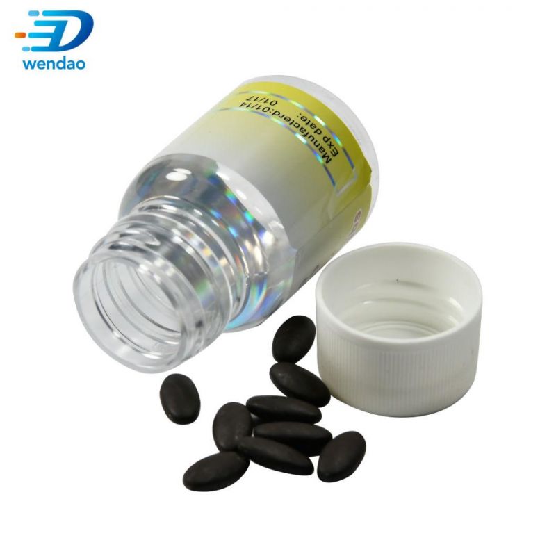 Factory Direct 20ml 30ml 50ml 60ml Small HDPE Capsule Bottle Plastic Medicine Vitamin Capsules Bottle