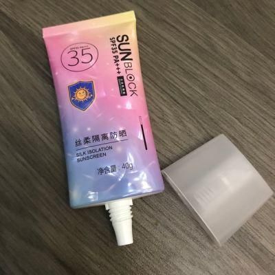 Custom Flexible Plastic Tube Packaging Cosmetic Squeeze Tube Cosmetic Tubes