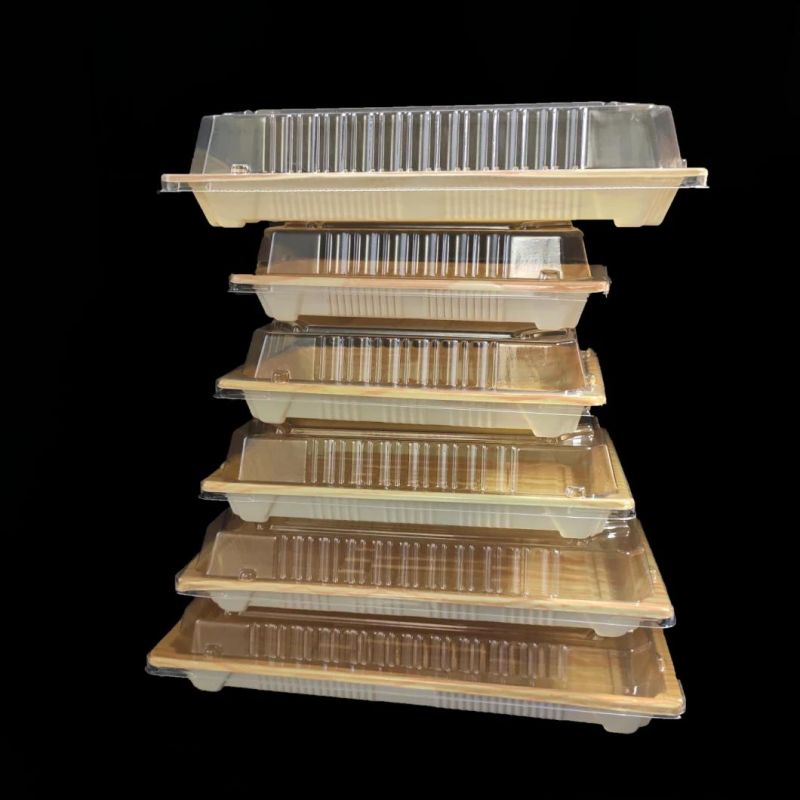 Disposable Food Tray plastic Sushi/Bread/Cake Food Container