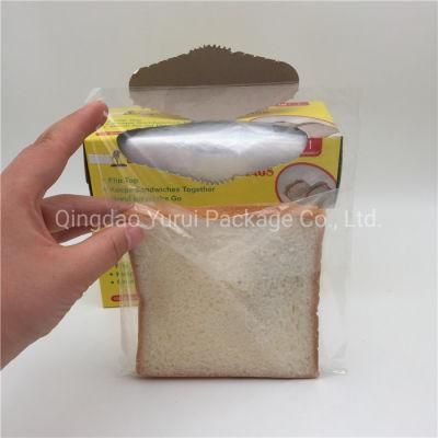 LDPE Flip Fold Top Sandwich Bag for Food Packaging