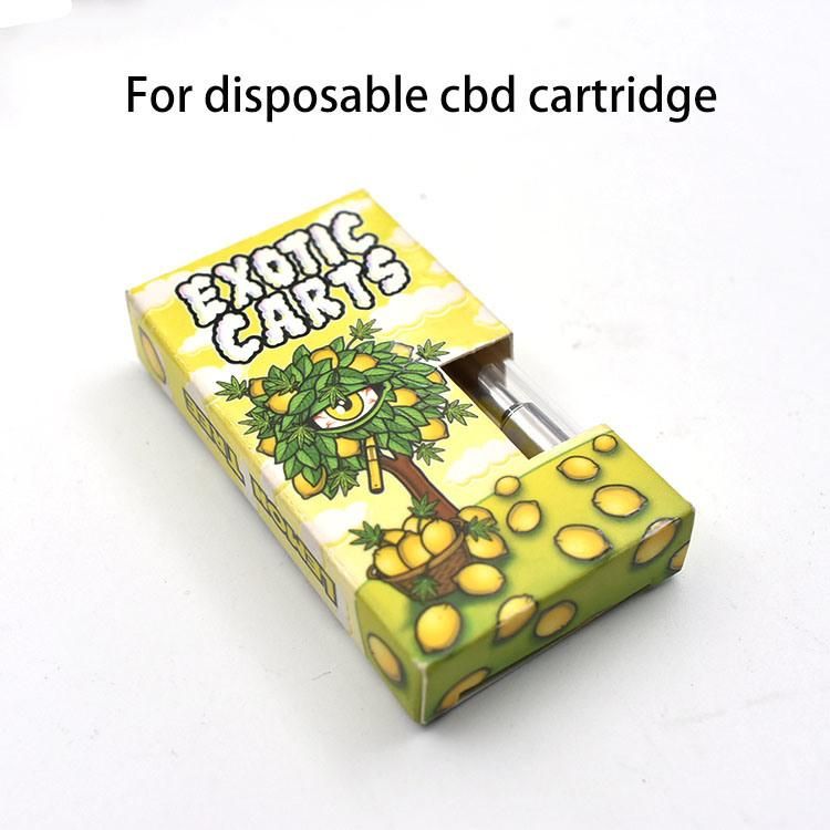 Custom 0.5ml/1ml Vape Atomizer Paper Packaging Box