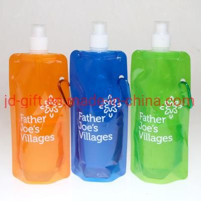 Custom Printed Plastic Stand up Pouch with Spout for Packing Juice