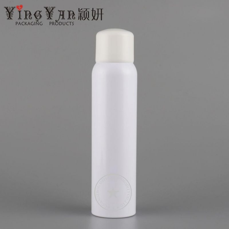 100ml/180ml White Color Plastic Sunscreen Spray Bottle