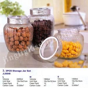 Very Good Quality Glass Storage Jar