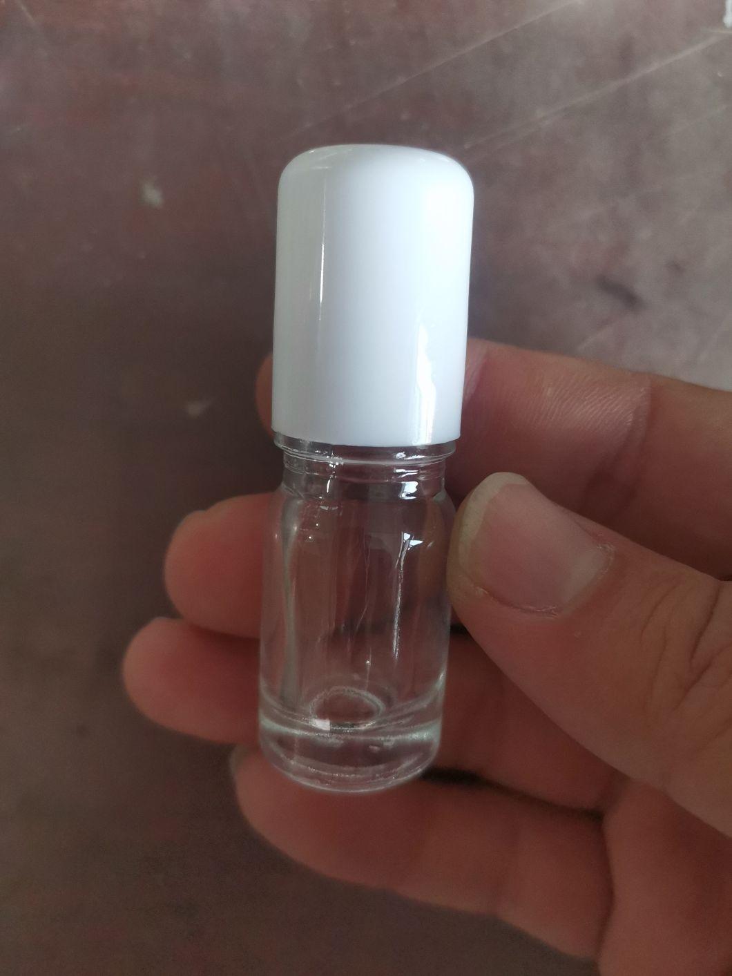 5ml-100ml 18mm Neck Finish Amber Essential Oil Roll on Glass Bottle with Plastic Cap Cosmetic Packaging Bottle