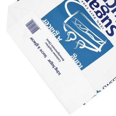 Custom 8kg Sealing Paper Valve Packing Sugar Bags Paper Valve Bag