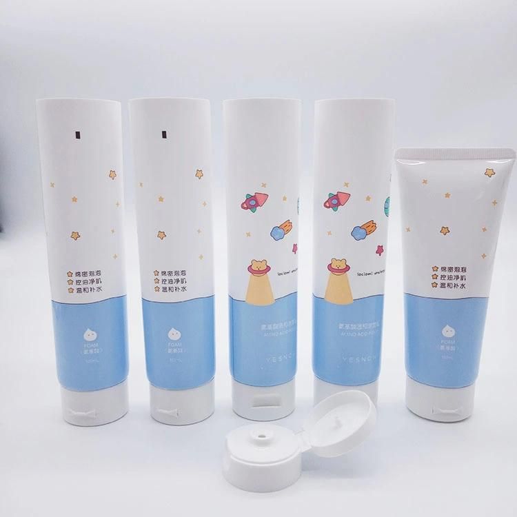 120ml Cosmetic Plastic Tube Printing Hand Cream Packaging Tubes