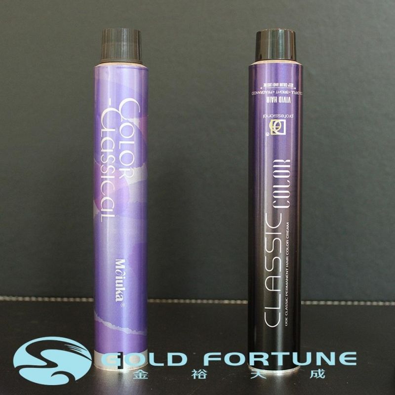 Personal Care Beauty Aluminum Hair Care Tube Cosmetic Packaging