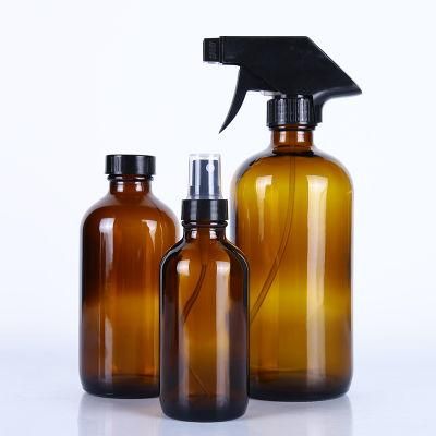 250ml 500ml Amber Boston Bottle