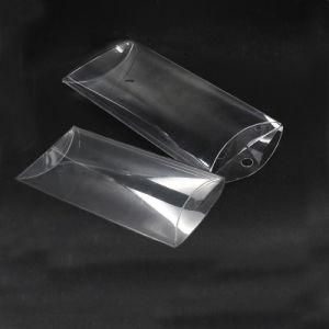 Plastic Clear Transparent PVC Pet Hair Pillow Shaped Packaging Box