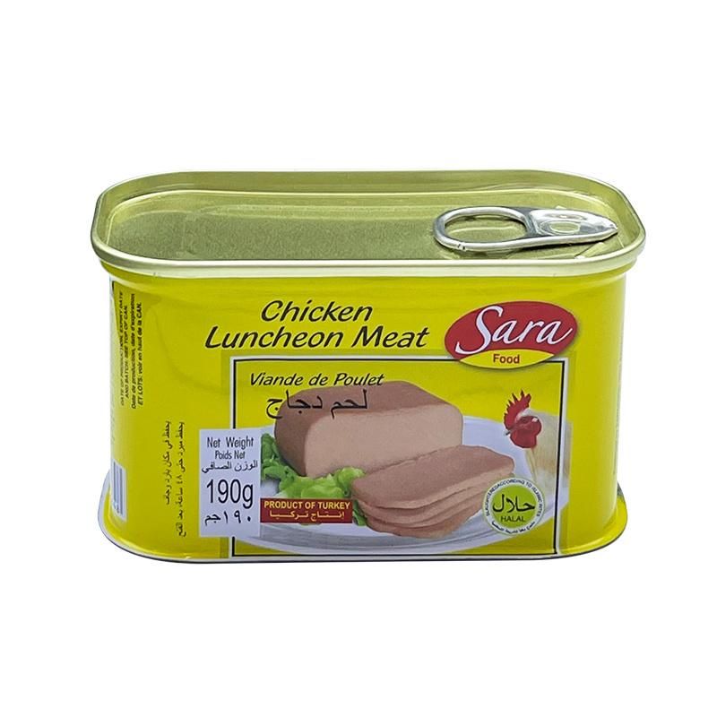 198g Pork Luncheon Meat Tin Can