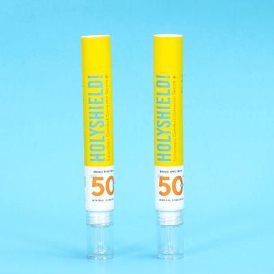 OEM/ODM Custom Cosmetic Long Nozzle Eye Cream Tube Bottle Packaging