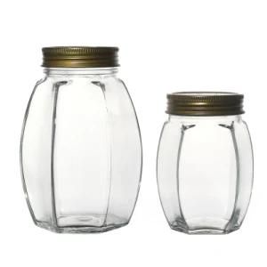 Glass Jars Suppliers Storage Flint Screw Top Metal Lids High Quality Customize Food Jar Glass