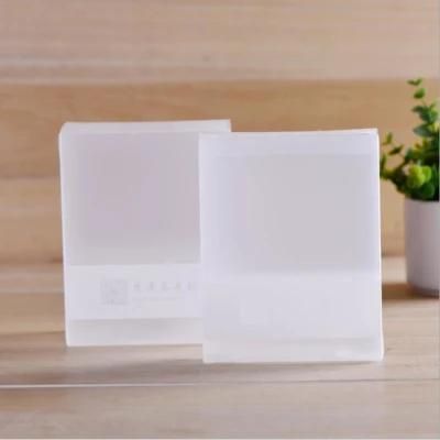 Custom Frosted PP Plastic Transparent Box Blanket Towel Packaging Box