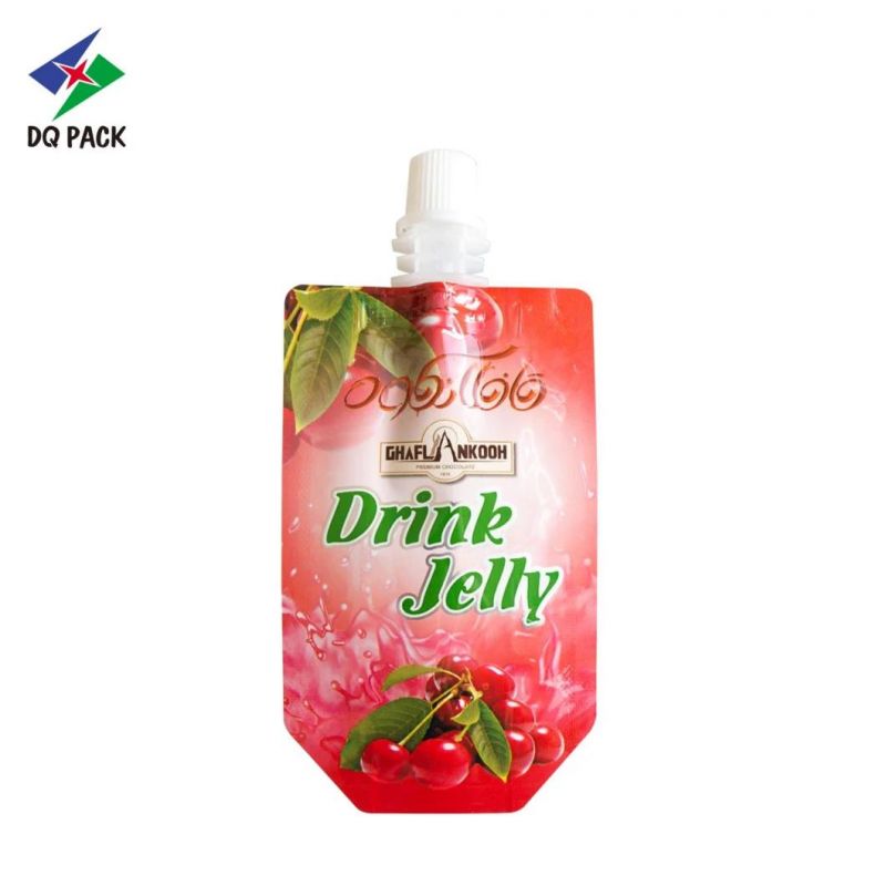 Colorful Printing Jelly Bag with Spout