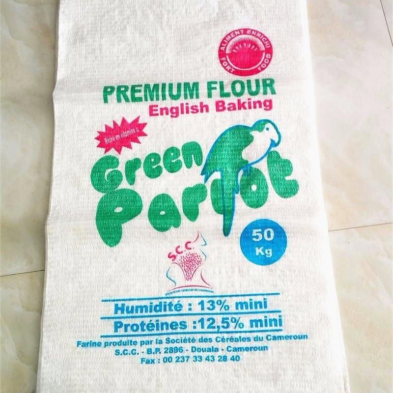 Printed PP Woven Bags for 50kgs 40kgs 30kgs Factory/Manufacturer Anti Skid Surface