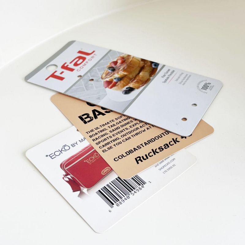 Custom Your Design Paper Hang Card Garment Tag