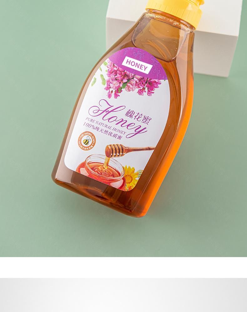 500g 250g 360ml 180ml Honey Syrup Plastic Pet Bottle