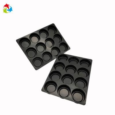 China Manufacturers12 Cavity Blister Biscuit Plastic Tray