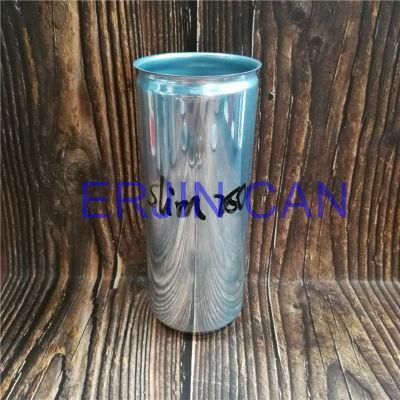 China Aluminum Can Sleek Standard Tin Container 12oz 355ml 16oz 473ml 1pint for Beverage Package